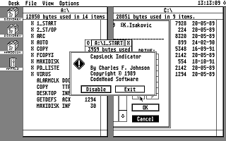 ST-OP Velkommen Disk atari screenshot